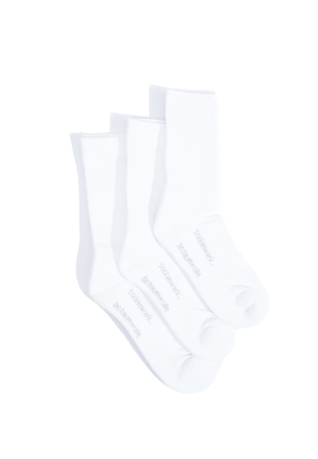 Hochwertige Tennis Socken in Schwarz und Weiß – Hautfreundliche, atmungsaktive Sportsocken aus Bio-Baumwolle, nachhaltig in Portugal hergestellt – Perfekt für Sport und Freizeit.